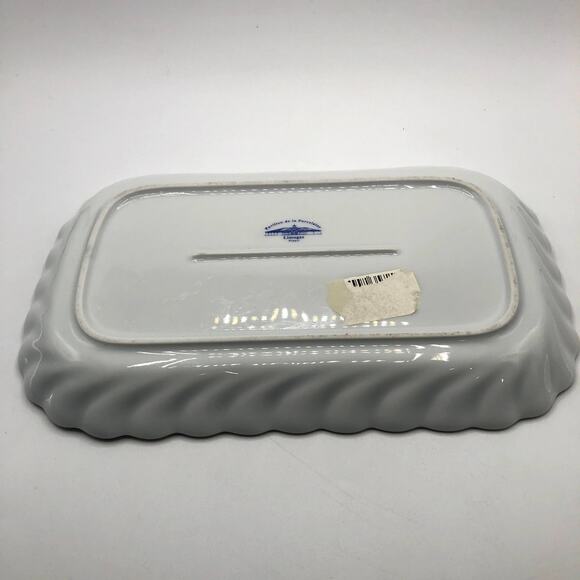 Limoges Porcelain Transfer Print Bear‎ Child Tray - Picture 5 of 7